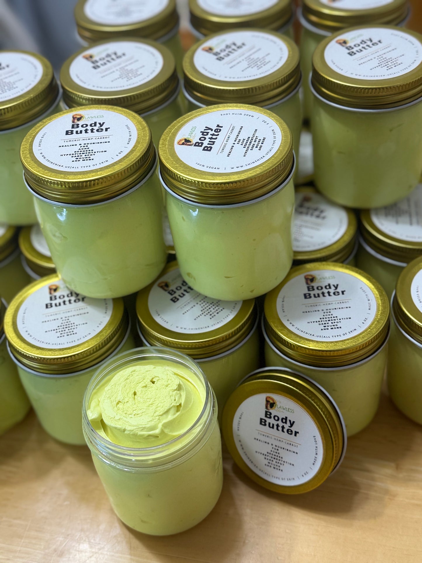 TUMERIC-HEMP BODY BUTTER