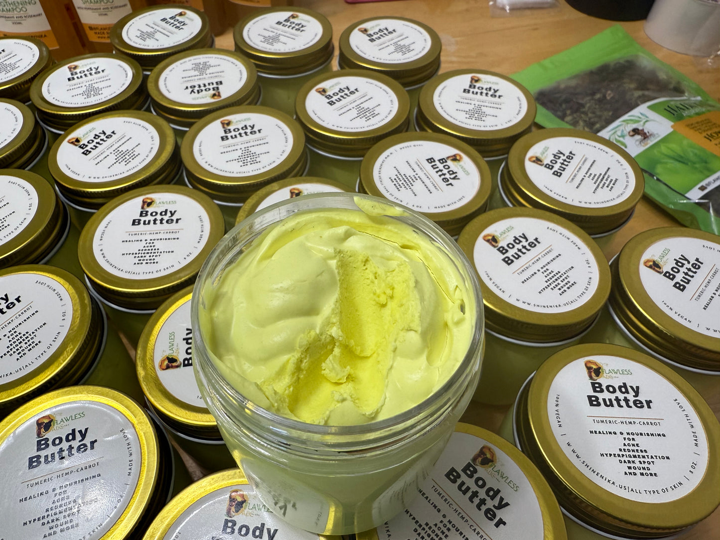 TUMERIC-HEMP BODY BUTTER