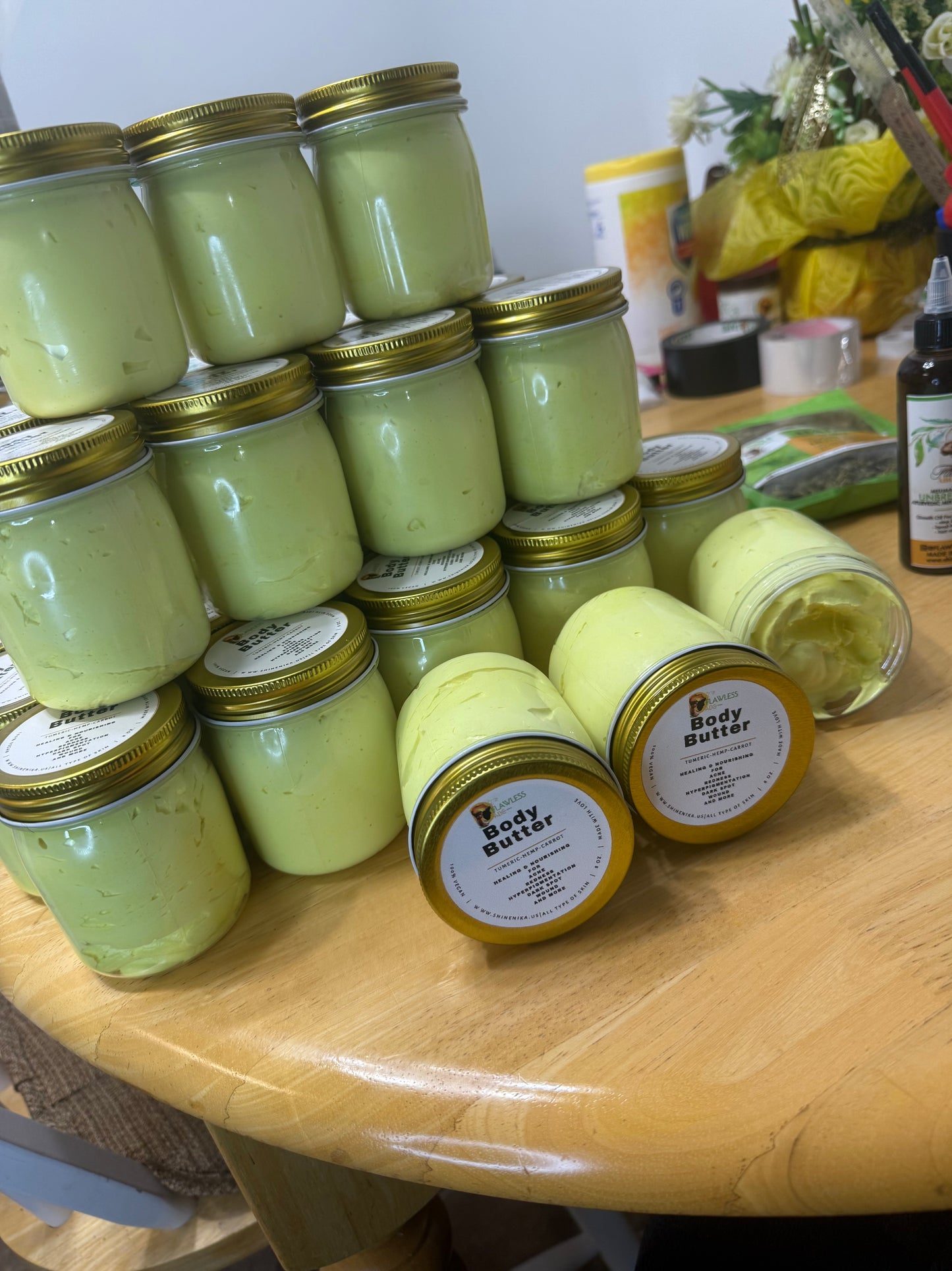 TUMERIC-HEMP BODY BUTTER