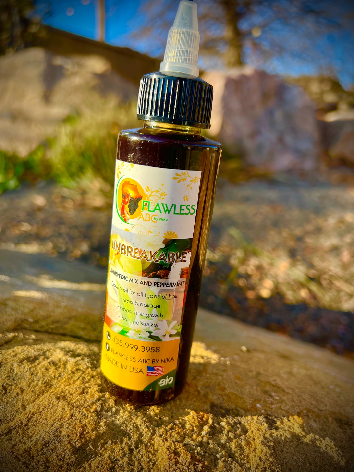 Unbreakable oil// huile unbreakable