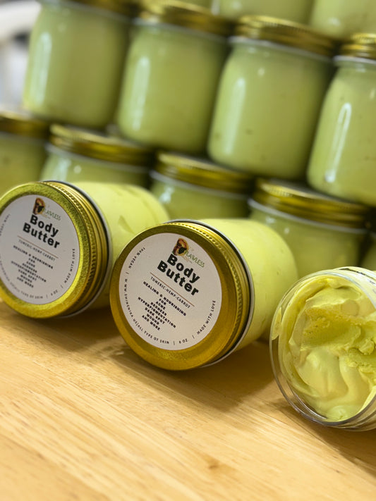TUMERIC-HEMP BODY BUTTER