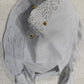 GUELE BLANC/ foulard nigerian