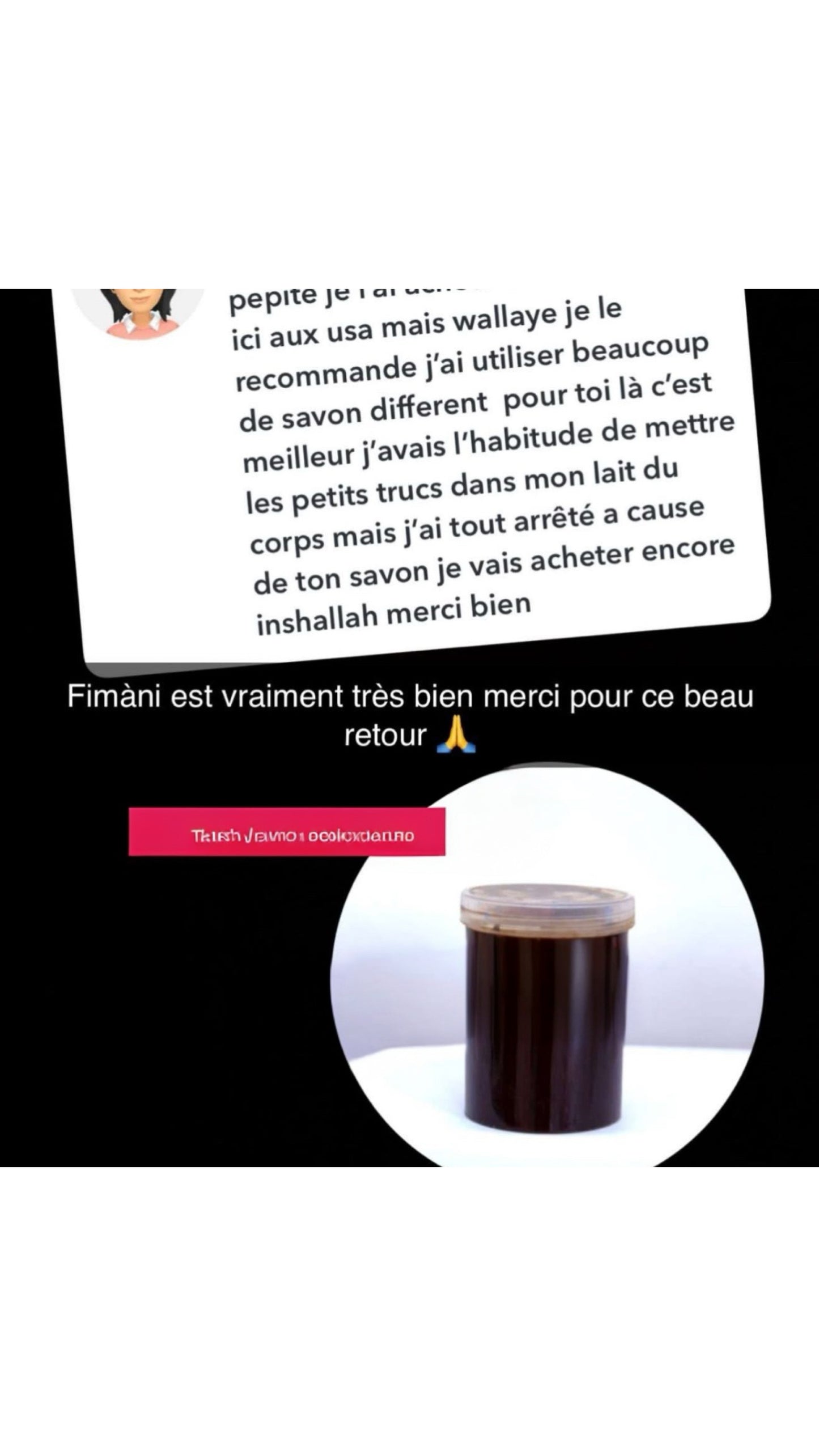 BLACK SOAP FIMANI MIRACLE MOLATO// SAVON NOIR