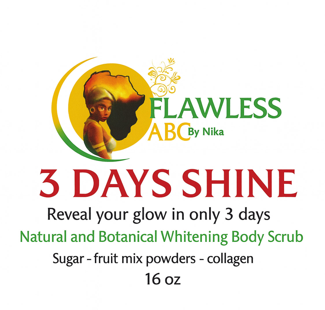 BODY SCRUB/ GOMMAGE 3days shine