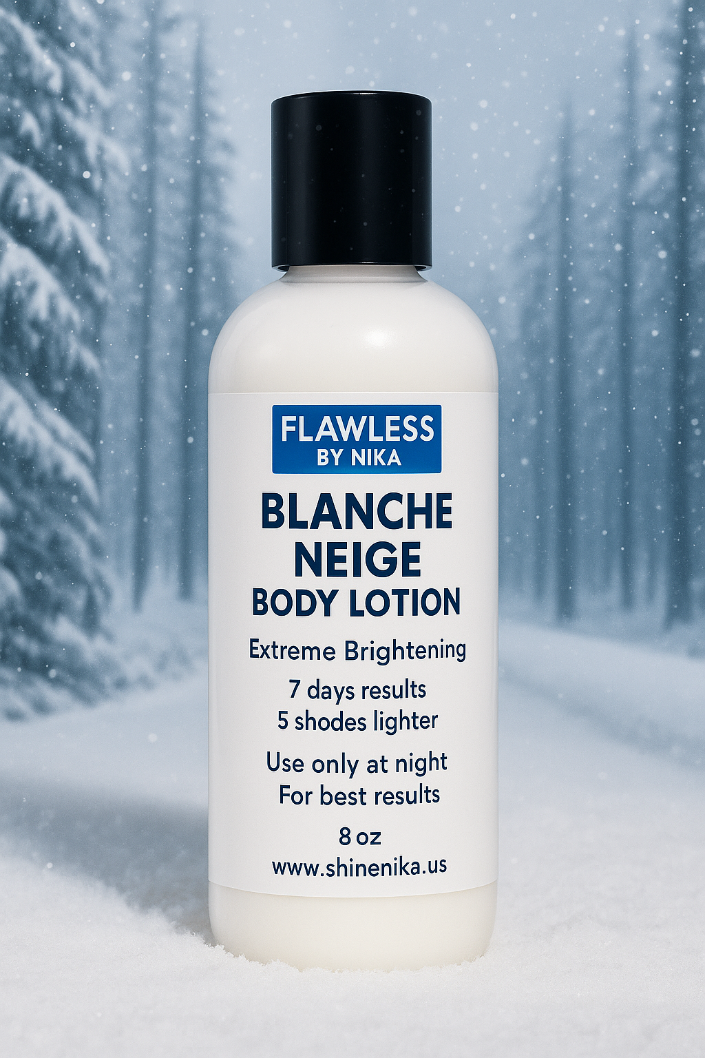 BLANCHE NEIGE BODY LOTION—BLANCHE NEIGE — extreme brigthening fast action