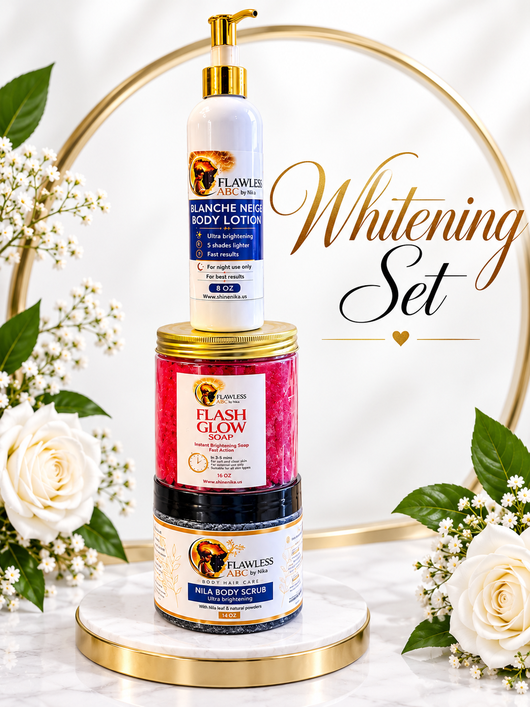 GAMME BLANCHISSANTE- WHITENING SET