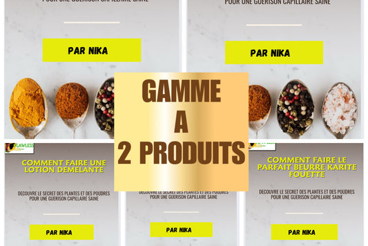 Formation gamme a 2 LOTION+ HUILE